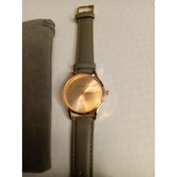 MONROE By Moestro Classique Collection Watch Genuine Leather Band- - Picture 4 of 5
